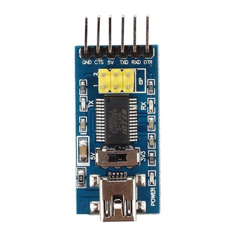 autres 1 3 3 v 5 5 v ftdi usb vers ttl serial adaptateur module pour arduino mini port ft232rl