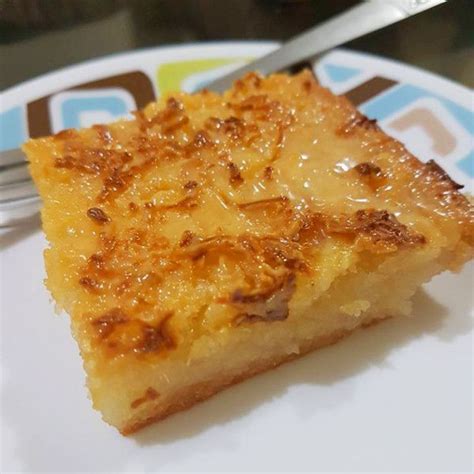 The Cassava Cake Recipe Is A Popular Filipino Dessert Snack In