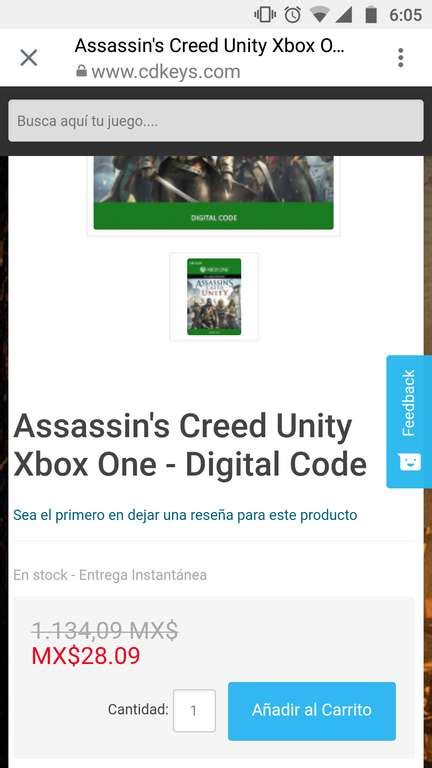 Cd Keys Assassins Creed Unity Xbox One Promodescuentos Com