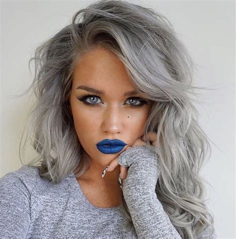 I Wish I Was Brave Enough To Try This Hair Styles Silver Hair