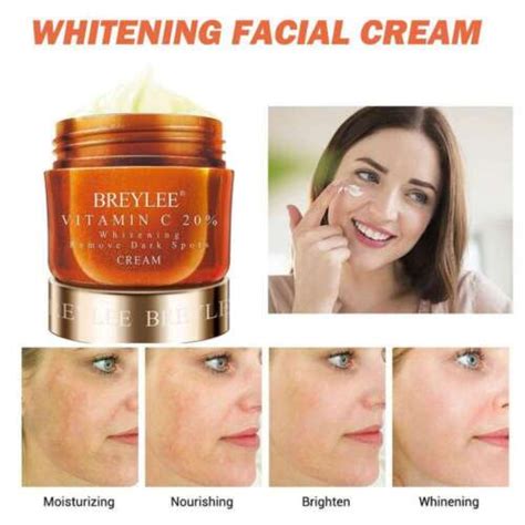 20 Vc Whitening Facial Cream Breylee Vitamin C Remove Dark Spots Fade