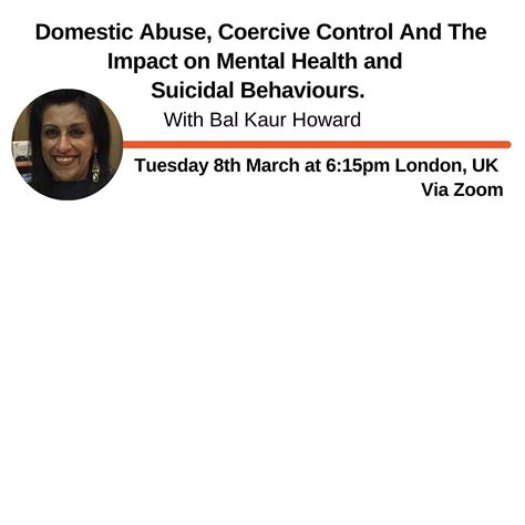 Domestic Abuse Coercive Control And The Impact On Mental Health And