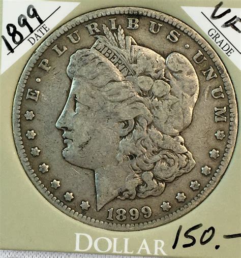 Lot 1899 Us 1 Morgan Silver Dollar W Case