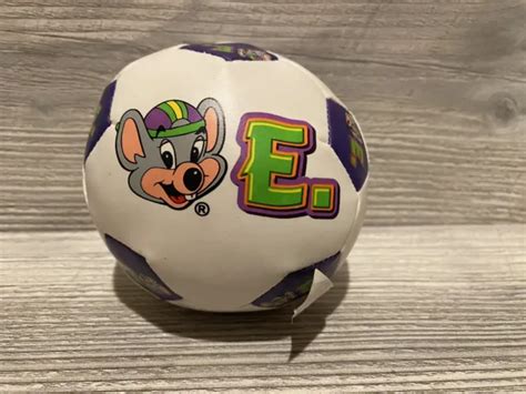 Chuck E Cheese Soft Plush Mini Soccer Ball Mascot Mouse 4 Stuffed Toy