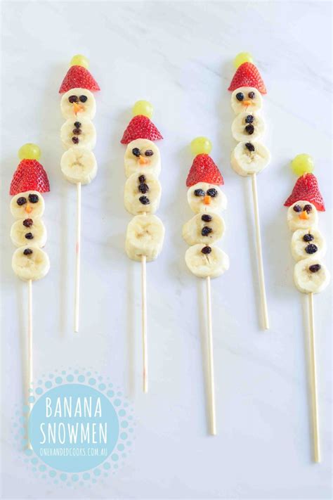 Check spelling or type a new query. Christmas Banana Snowmen - One Handed Cooks