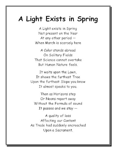 Poems For Spring — Judy Fogarty