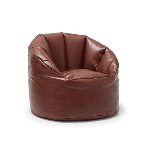 Are you searching for bean bag chair png images or vector? Big Joe Milano Standard Faux Leather Outdoor Friendly Bean ...