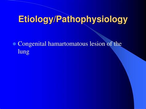 Ppt Congenital Cystic Adenomatoid Malformation Ccam Of The Lung