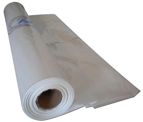 14′ X 130′ 45 Mil White Plastic Roll Sedco Pier