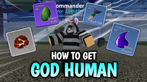 How To Get Superhuman V2 God Human 🌊 Bloxfruit Update 173 Youtube