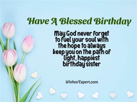 30 Best Religious Birthday Wishes For Sister