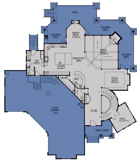 Lake House Floor Plans Designs For Small Rooms