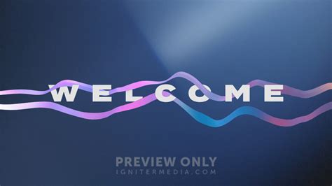 Welcome Title Graphics Igniter Media