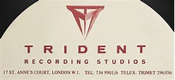 Trident Studios Label | Releases | Discogs