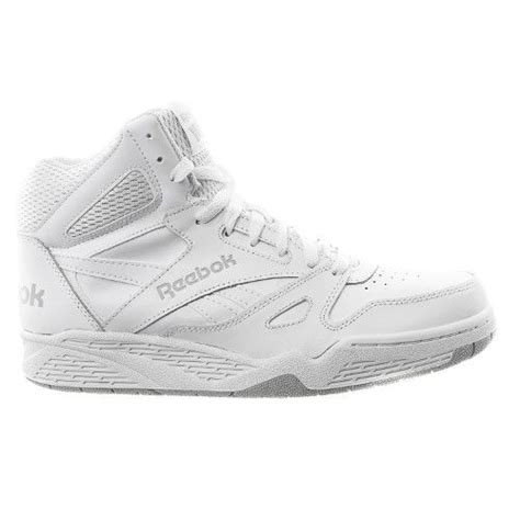 Reebok Mens Bb4500 White High Top Basketball Shoe Extra Wide Width