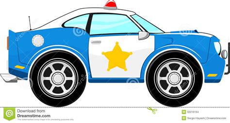 Police car png images for free download Funny Blue Police Car Cartoon Stock Vector - Illustration ...