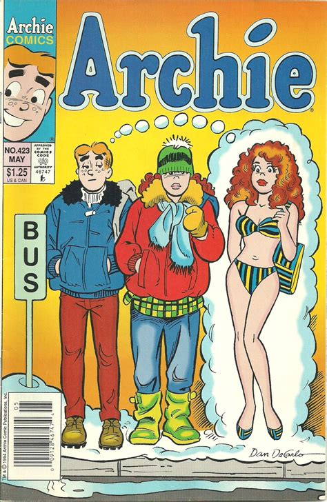 Archie Comic 423 May 1994 Archie Comics Series Guilty Betty Veronica