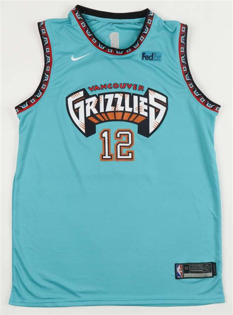 Ja Morant Signed Throwback Vancouver Grizzlies Jersey Jsa Pristine