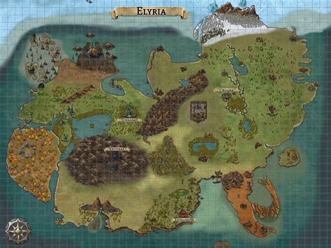 My First Map For Dungeon World Campaign Inkarnate