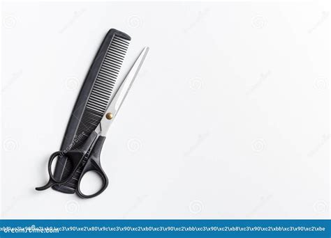 Scissors And Comb Stock Photo Image Of Barber Beauty 182720490