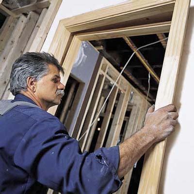Maybe you would like to learn more about one of these? Attach the split jamb | How to Install a Prehung Door ...
