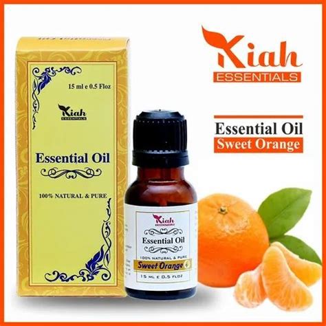 Steam Distilled Fluid Sweet Orange Essential Oil For Pharmafood And