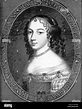 Drawing of Francesca (Maddalena) d'Orléans as Duchess of Savoy Stock ...