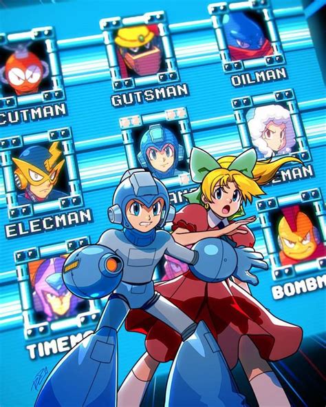Artstation Megaman Mastermix 1 Alternate Cover Rob Porter Mega Man