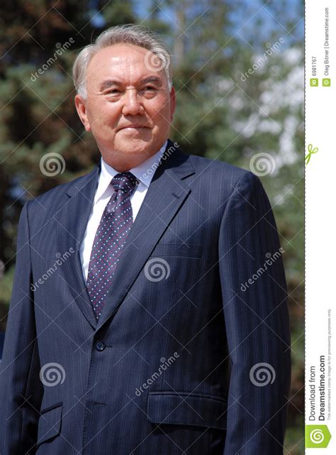 President Of Republic Kazakhstan Nazarbaev Editorial Photography