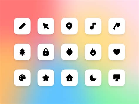 Weird Little Set Of Icons By Danny Mcclain On Dribbble