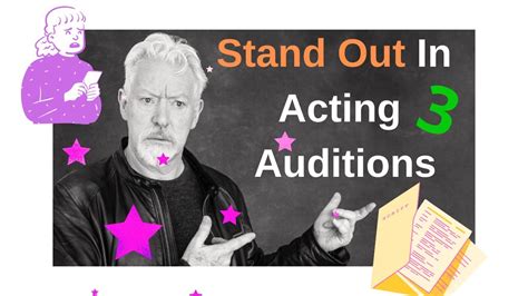 acting audition tips how to stand out in your acting auditions part 3 of 3 youtube