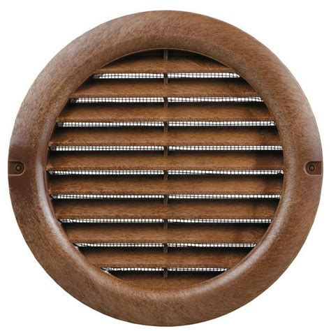 Plastic Round Vent Cover 4 Duct 2 Pack
