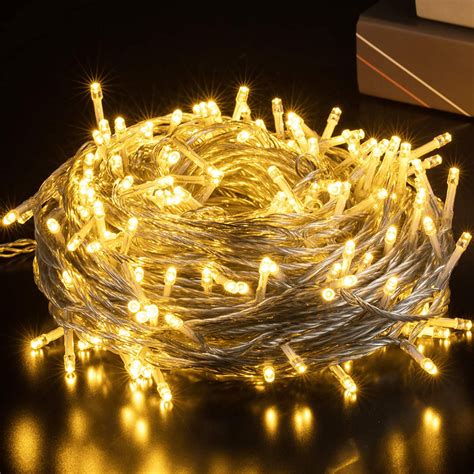 LED String Lights - Decorative String Lights 32FT 100 LEDs Christmas Fairy Lights - Holiday ...