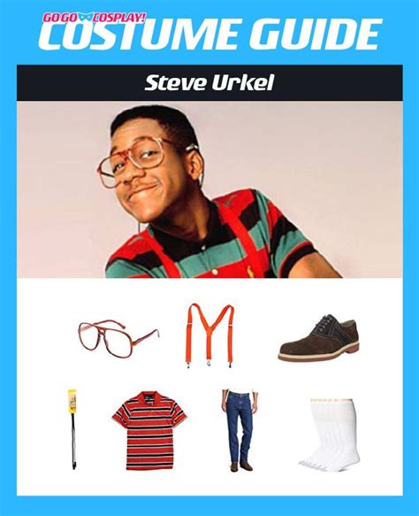 Steve Urkel Costume Guide Go Go Cosplay Steve Urkel Costume Steve