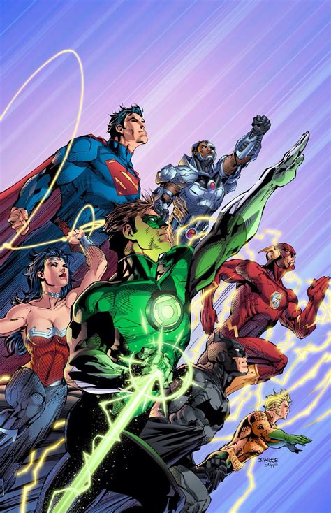 New 52 Justice League Dc Comics Art Comics Jim Lee Art