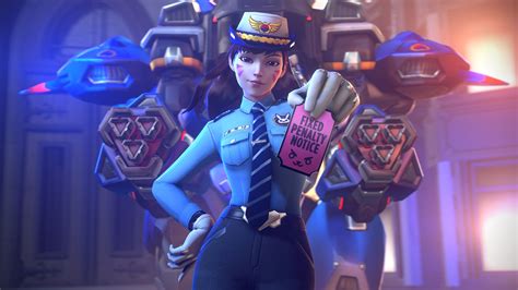 Officer Dva Wallpapers Hd Wallpapers Id 20376