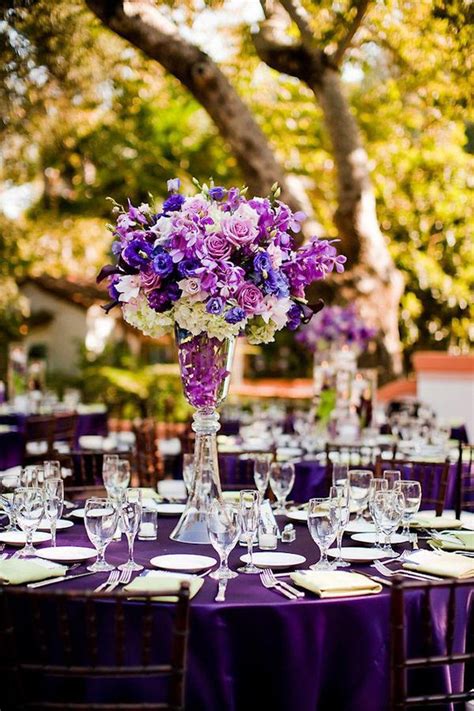 37 Trendy Purple Wedding Table Decorations Table Decorating Ideas