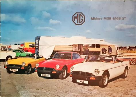 MG MIDGET MGB MGB GT Brochure 1978 8 68 PicClick