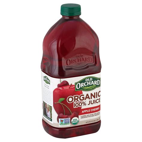 Old Orchard Organic Apple Cherry 100 Juice Shop Juice At H E B
