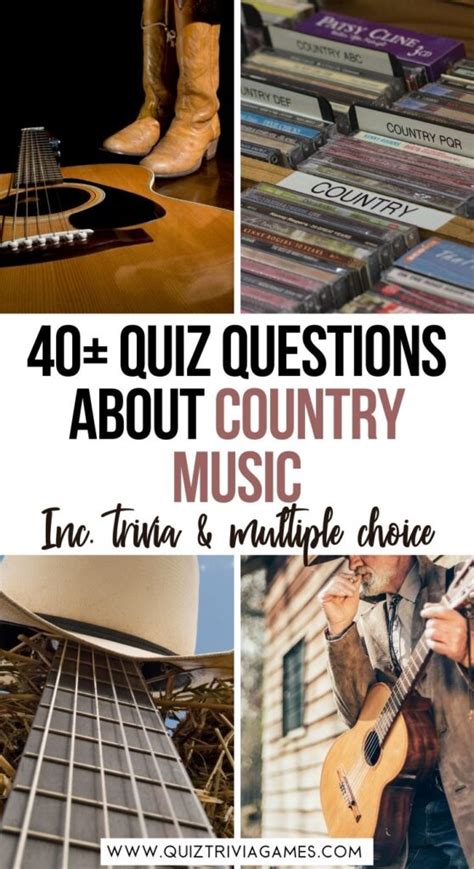 40 Country Music Quiz Questions And Answers Quiz Trivia Games