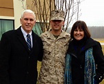 Mike Pence on Twitter: "So proud to see our son 2nd Lt Michael J Pence ...