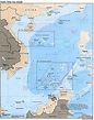 Mapa Politico de las Islas del Mar de la China Meridional - mapa.owje.com