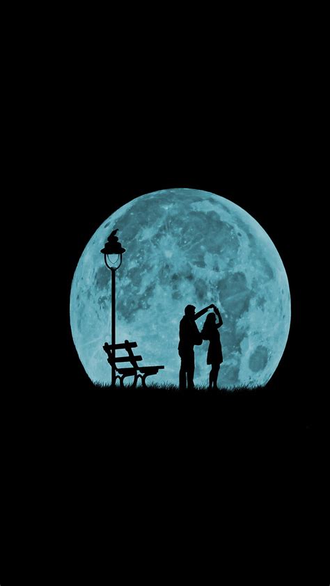 Blue Moon 929 Black Couple Dance Date Love Relationship Trista Hogue Hd Phone Wallpaper