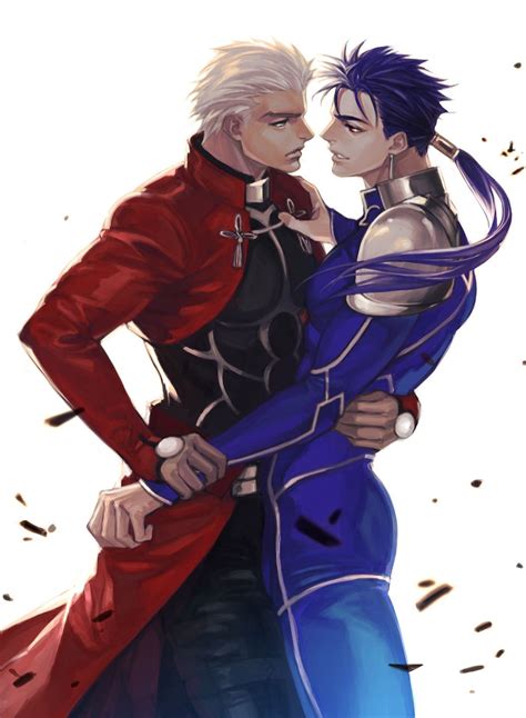 It has been adapted into an anime television series. Image result for lancer x archer | Fate stay night, Fate ...