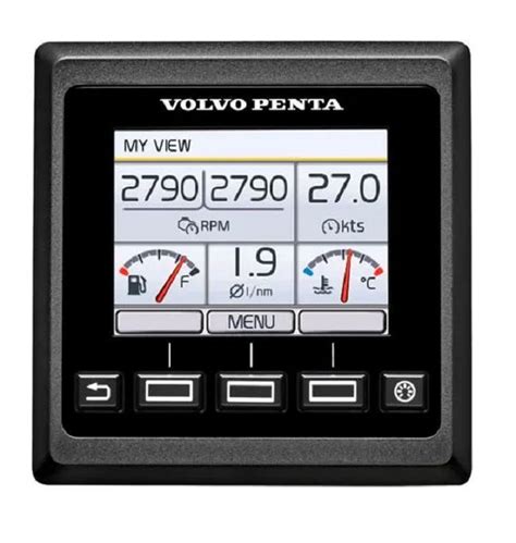 Volvo Penta 4″ Evc System Digital Color Display 23157784 Marine Surplus