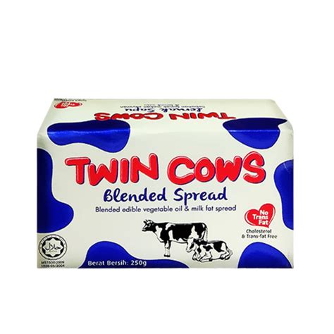 Twin Cow Butter 250g Twin Cow Blended Spread By Azim Bakery Bch Rawang