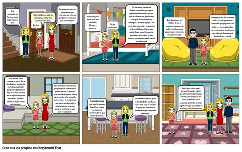 Historieta De La Asertividad Storyboard By Val2808