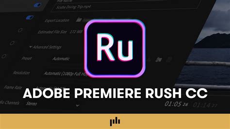 Adobe premiere rush is a video editing software developed by adobe. What is Adobe Premiere Rush? | PremiumBeat.com - YouTube