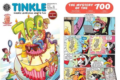 Diy projects, recipes, factoids and trivia features inside! Tinkle's 700th issue: A bumper ride with Suppandi, Shikari ...