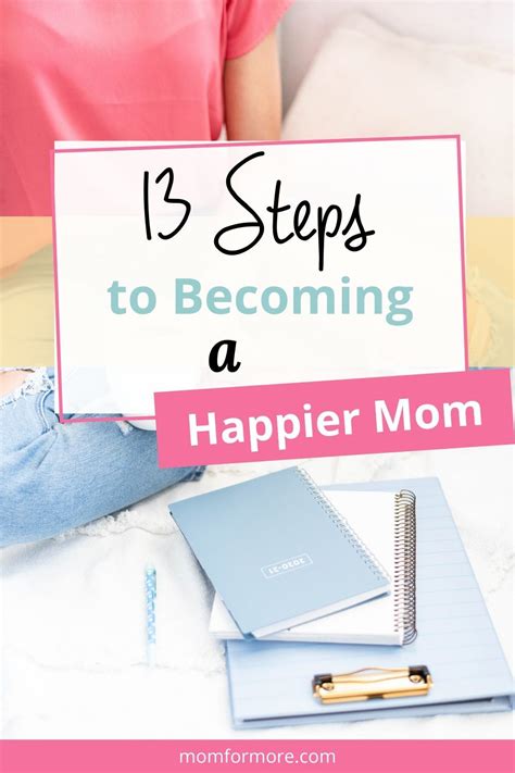 Steps To Becoming A Happier Mom Artofit